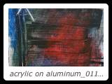 acrylic on aluminum_011 - 10 inches x 10 inches