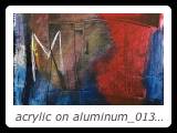 acrylic on aluminum_013 - 10 inches x 10 inches