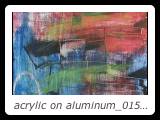 acrylic on aluminum_015 - 10 inches x 10 inches