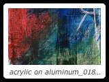 acrylic on aluminum_018 - 10 inches x 10 inches