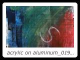 acrylic on aluminum_019 - 10 inches x 10 inches