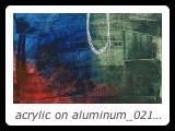 acrylic on aluminum_021 - 10 inches x 10 inches