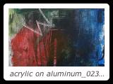acrylic on aluminum_023 - 10 inches x 10 inches