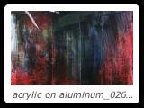 acrylic on aluminum_026 - 10 inches x 10 inches