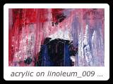 acrylic on linoleum_009 - 18 inches x 18 inches
