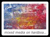 mixed media on hardboard_009 - 24 inches x 24 inches